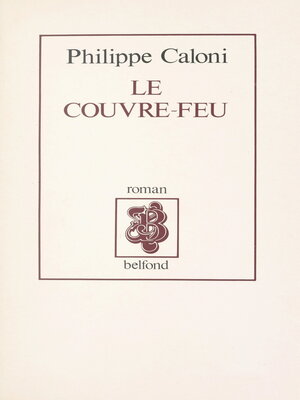 cover image of Le couvre-feu